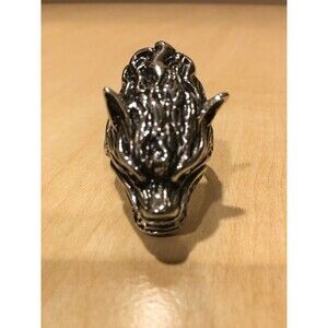 Stainless Steel Wolf Ring Size 10.5/11